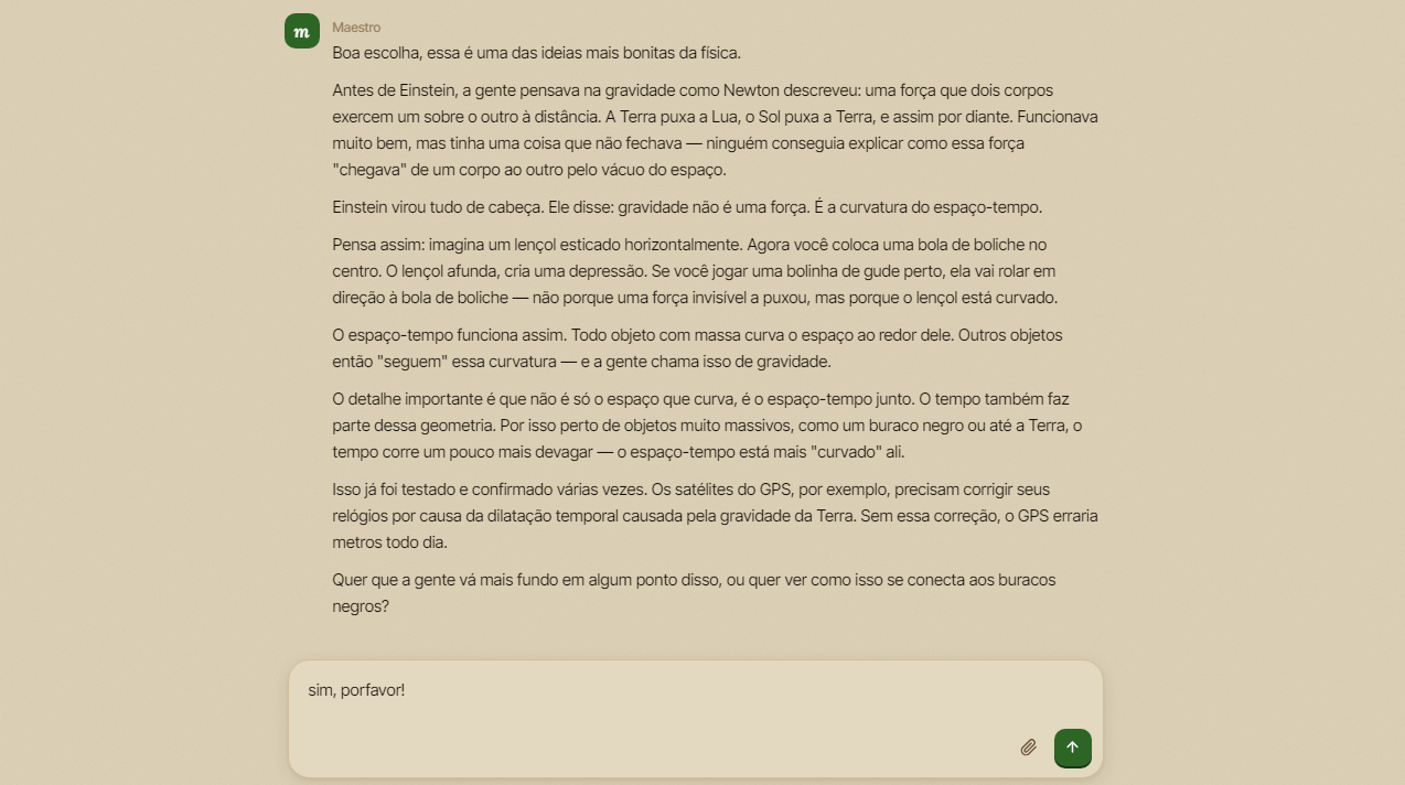 Maestro IA — professor particular por IA